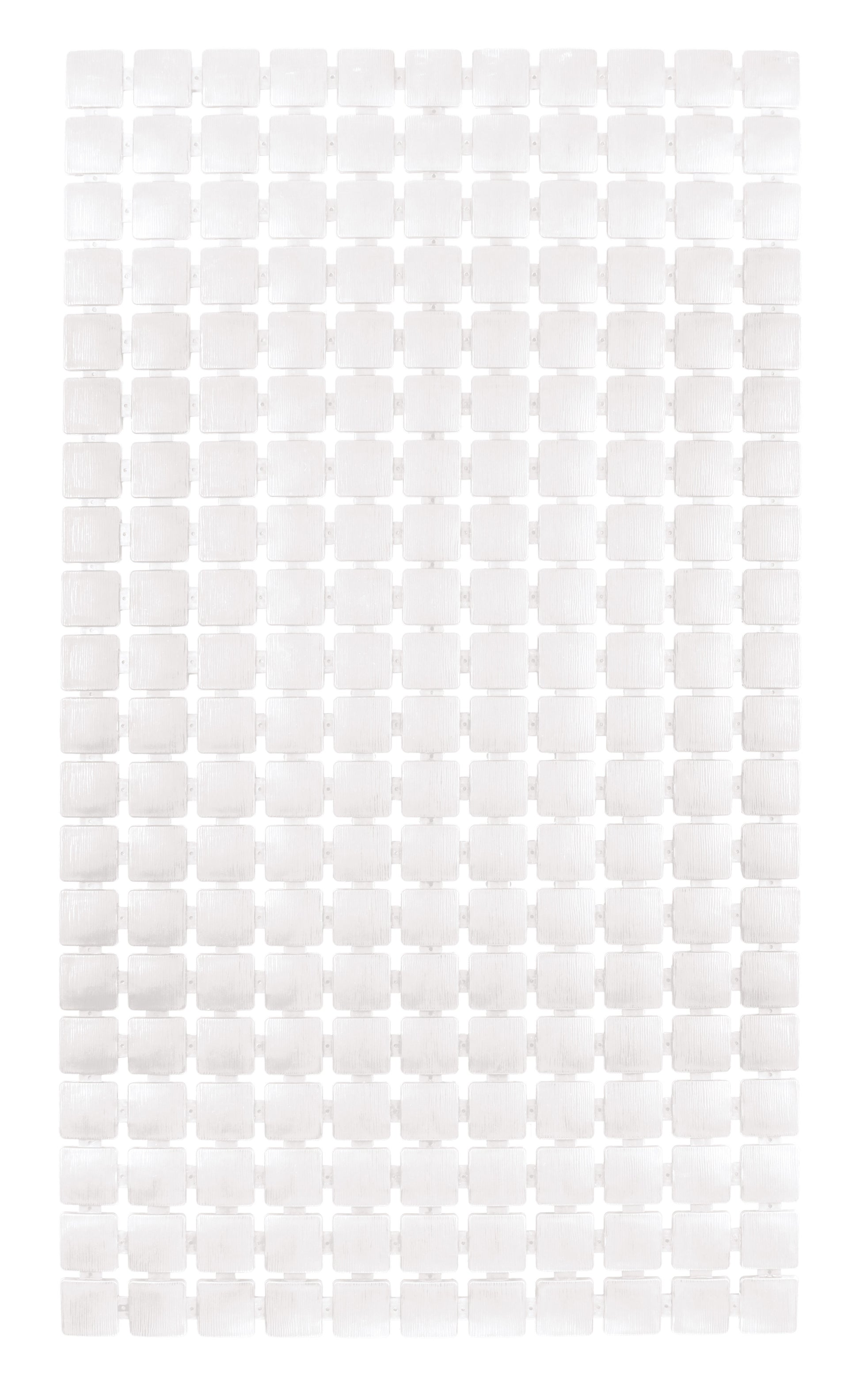 Die weiße Wanneneinlage GATTY 39 x 68 cm ist von oben vollständig zu sehen.