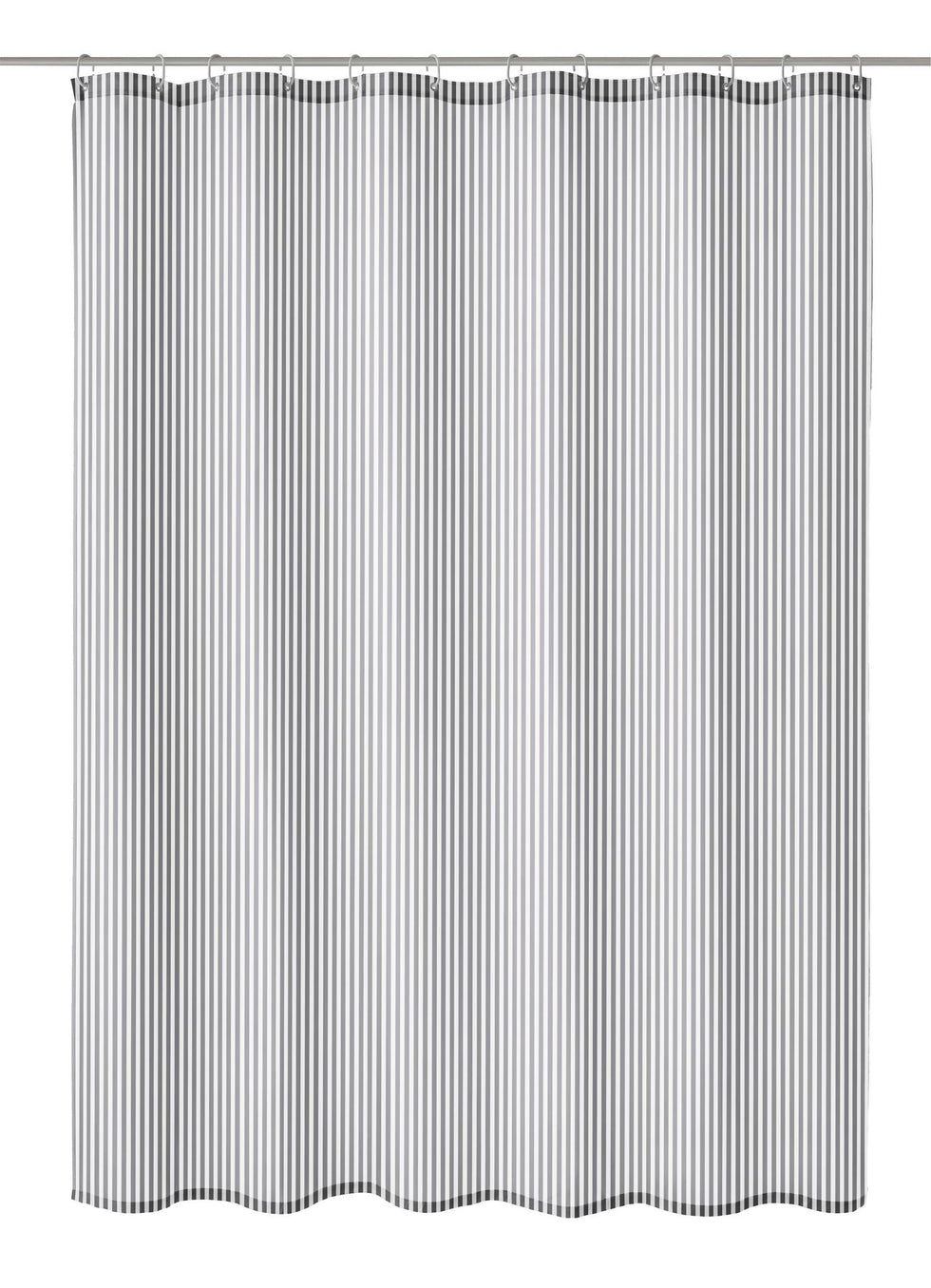 Buy SANNA Grey Textile Shower Curtain 180x200 – Kleine Wolke Shop