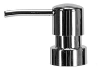 Chrom Seifenspender-Aufsatz mit langem, geradem, schlankem Auslaufhebel