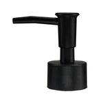 Schwarzer Seifenspender-Aufsatz mit langem Pumphebel aus Kunststoff