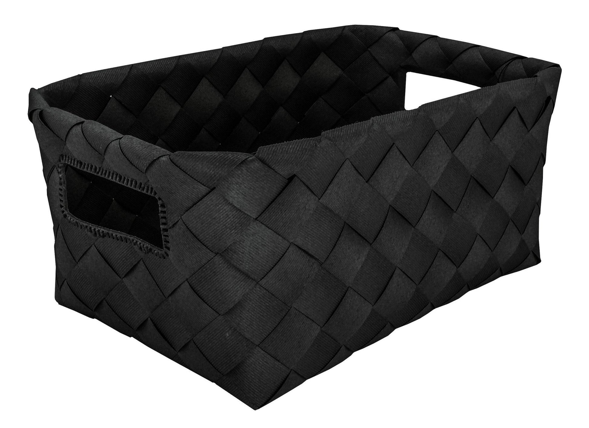 aufbewahrung korb schwarz Aufbewahrungskorb ASPERA Schwarz M – Kleine Wolke Shop
