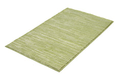 Rechteckiger, hellgrüner Badematte mit weicher, melierter Oberfläche