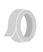 Rolle Anti-Rutsch-Sticker TAPE Clear 5 Meter liegt aufgewickelt vor weißem Hintergrund.