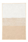 Tapis de bain CASSIA Beige sable 60 x 100 cm