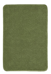 Badteppich MARCO Forest 60 x 90 cm liegt flach mit weicher, grüner Oberfläche.