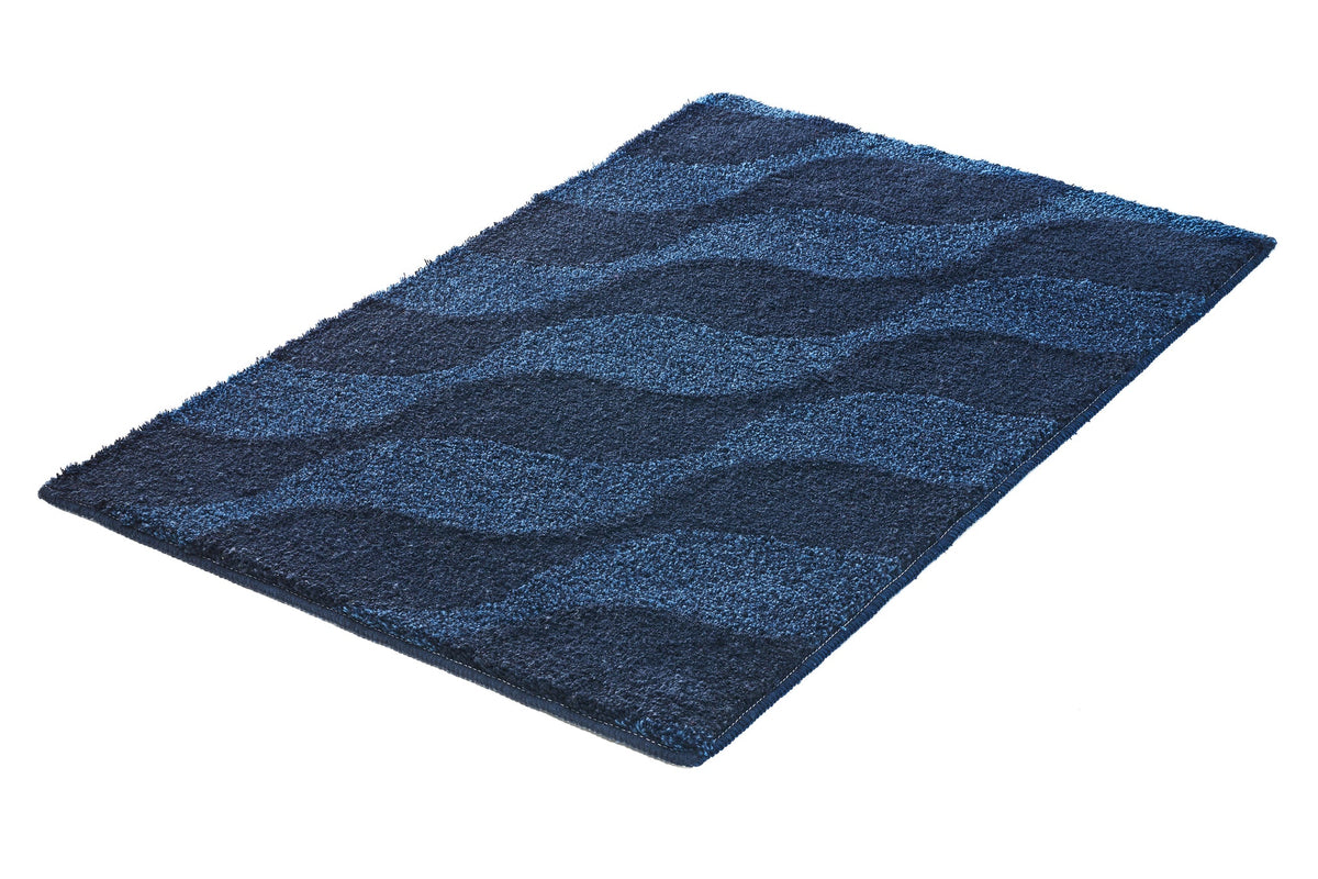 Badteppich ONDA Navy 70 x 120 cm – Kleine Wolke