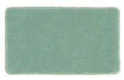 Badteppich RELAX Maledivia 60 x 100 cm in rechteckiger Form und mintgrüner Farbe ist von oben zu sehen.