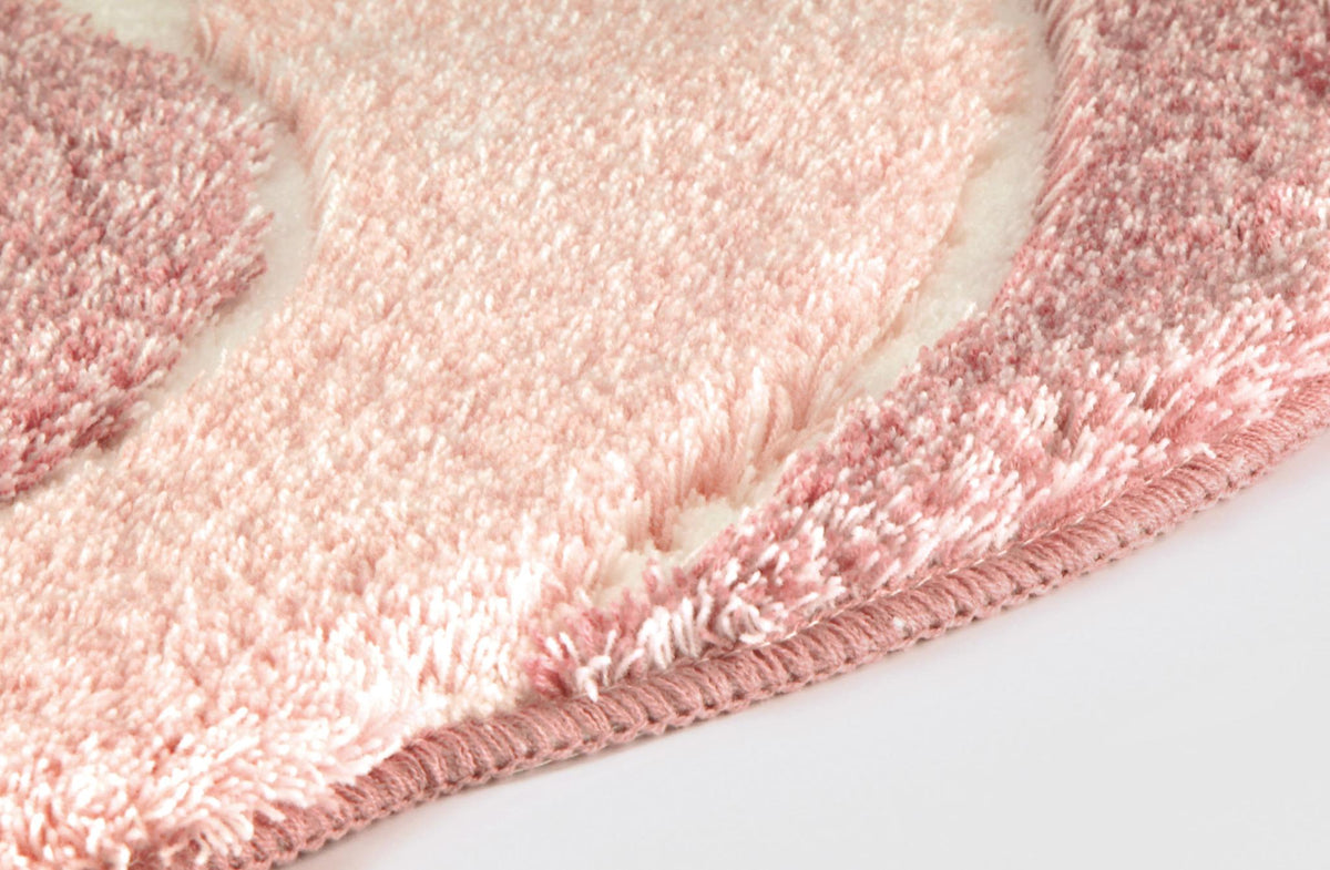 Badteppich ROSE RADIANCE Pastellrose 85 x 90 cm