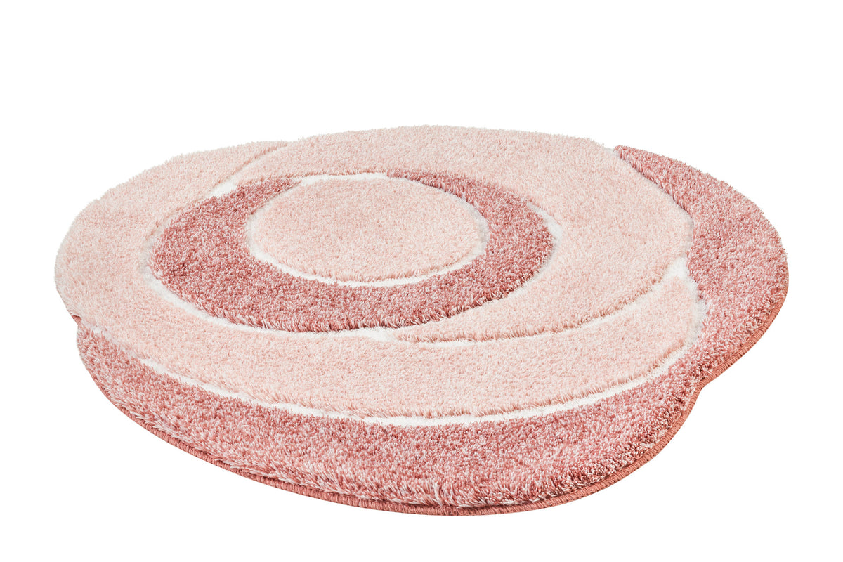 Badteppich ROSE RADIANCE Pastellrose 85 x 90 cm