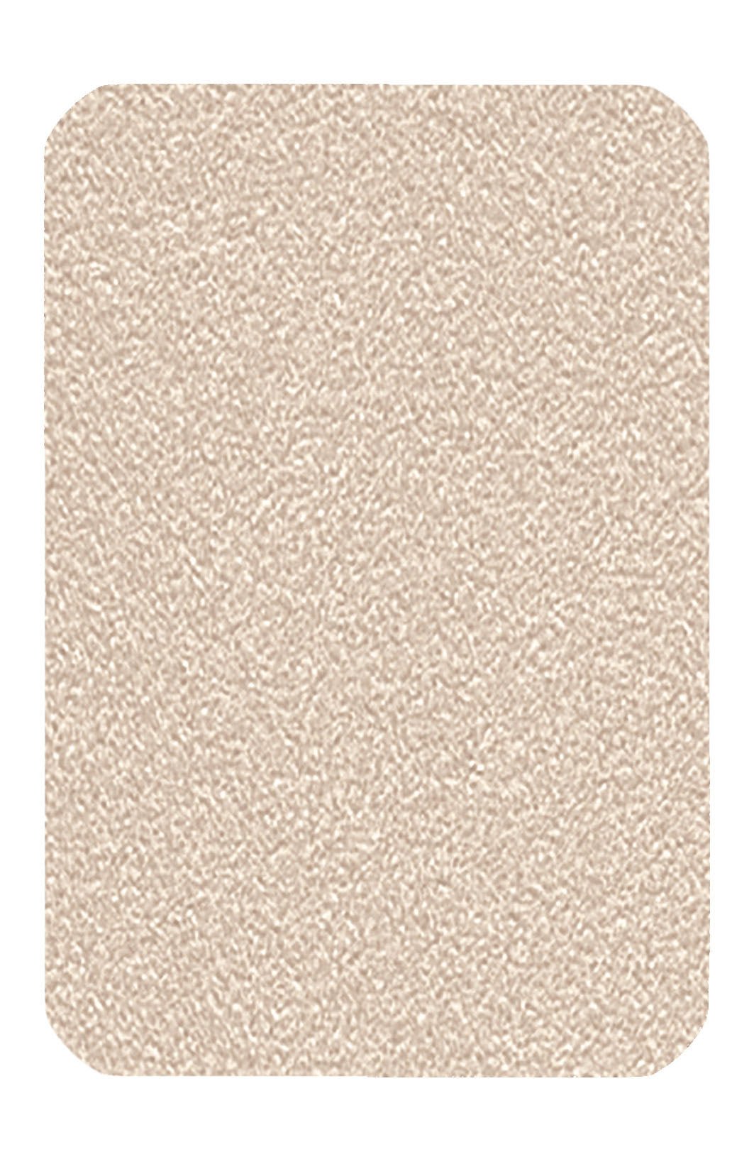 Rechteckige beige Badematte mit feiner, gleichmäßiger Strukturoberfläche