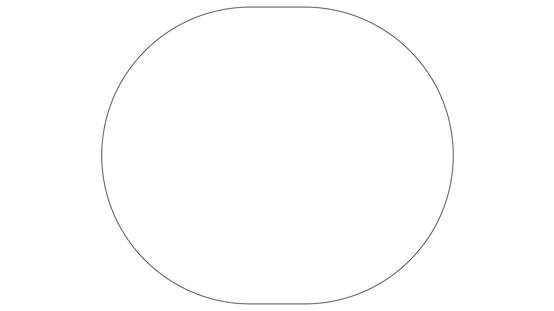 Ovaler Badteppich Kleine Wolke Creativo Grandezza 55x65 liegt auf Badezimmerboden.