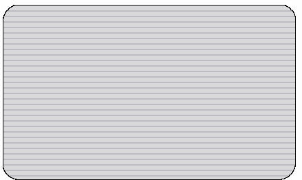 Kleine Wolke Creativo Badteppich Linea in Hellgrau mit feinen Querstreifen und abgerundeten Ecken.