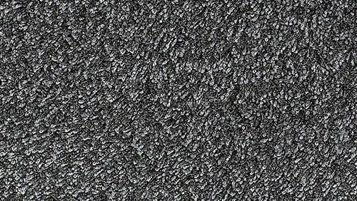 Nahaufnahme des Kleine Wolke Creativo Badteppich Relax in Anthrazit mit weicher Struktur.