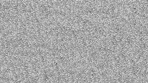 Grauer Kleine Wolke Creativo Badteppich Relax wird in Nahaufnahme von oben gezeigt.