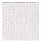 Transparente, quadratische Badematte mit vielen runden Noppen unten