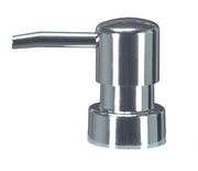 Verchromter Seifenspender-Aufsatz mit Auslauf für Badezimmerflaschen