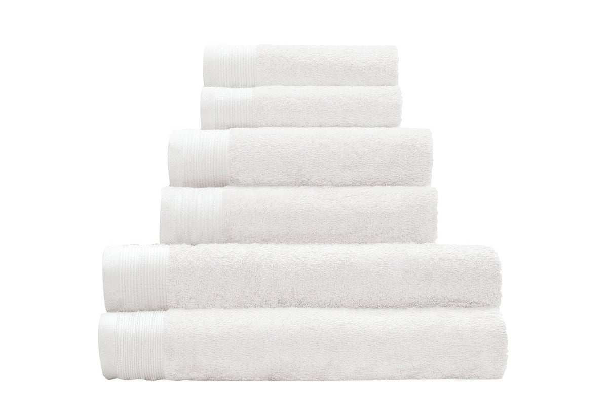 Frottier Handtuch BAO Schneeweiß 50x100 cm – Kleine Wolke