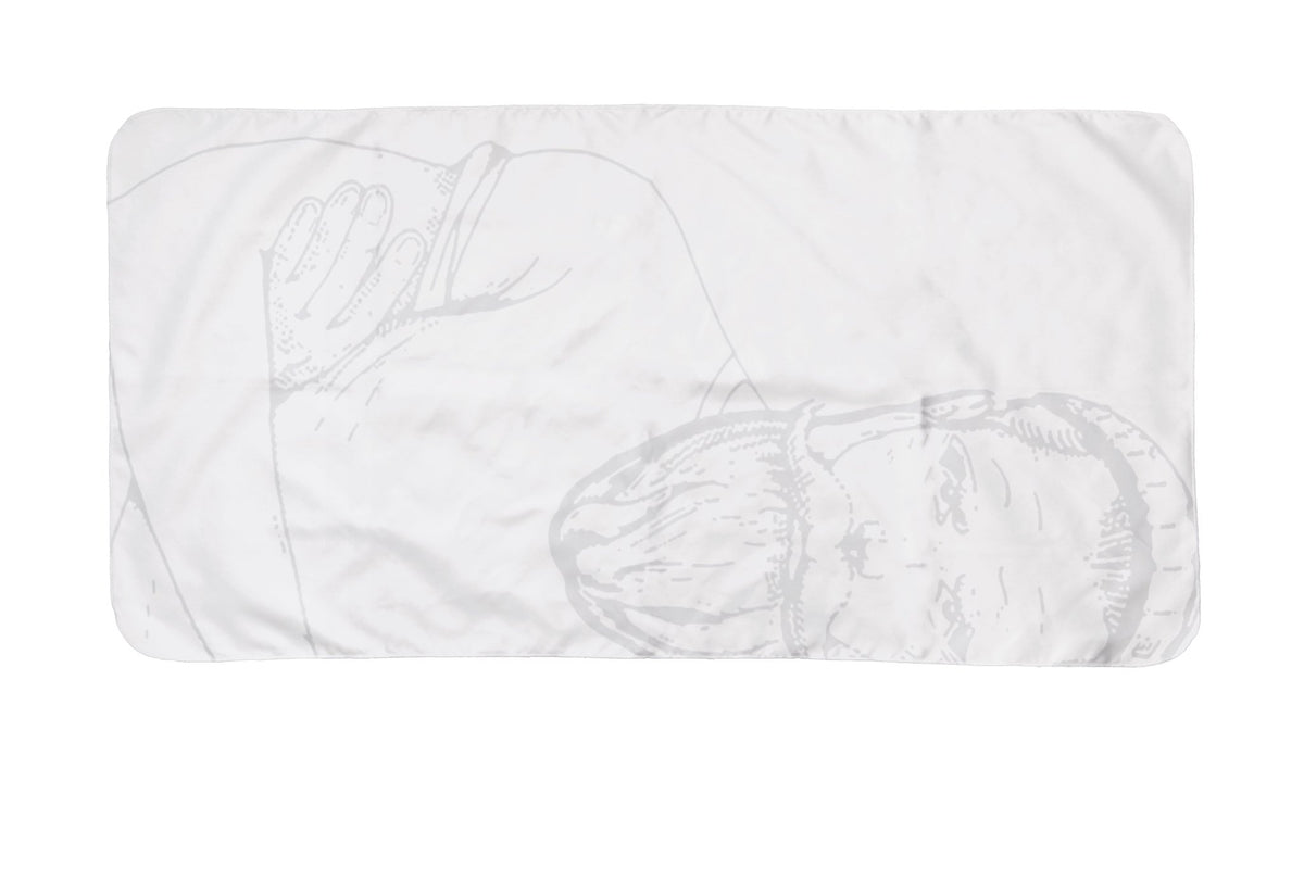 Handtuch SMUTJE TOWEL Weiß 50x100 cm – Kleine Wolke