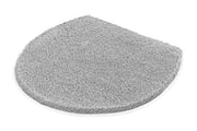 Toilet seat cover SOFT Silver Grey 47 x 50 cm