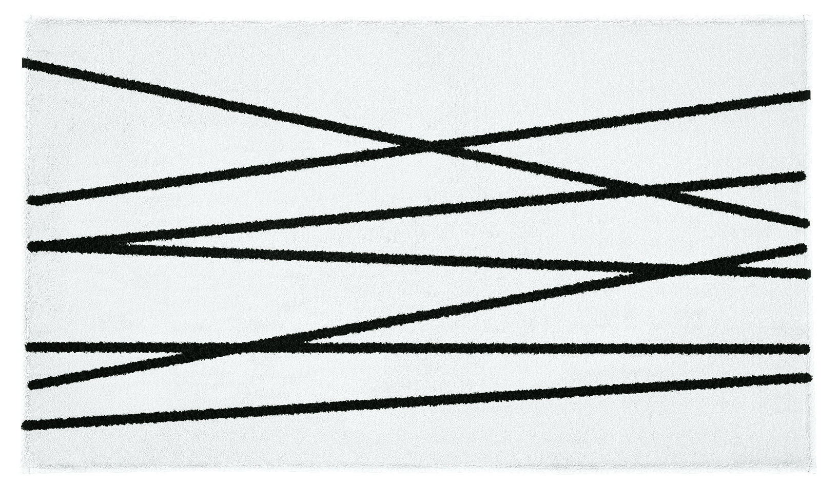 Badteppich, Tira Polarweiß, 60x100  cm