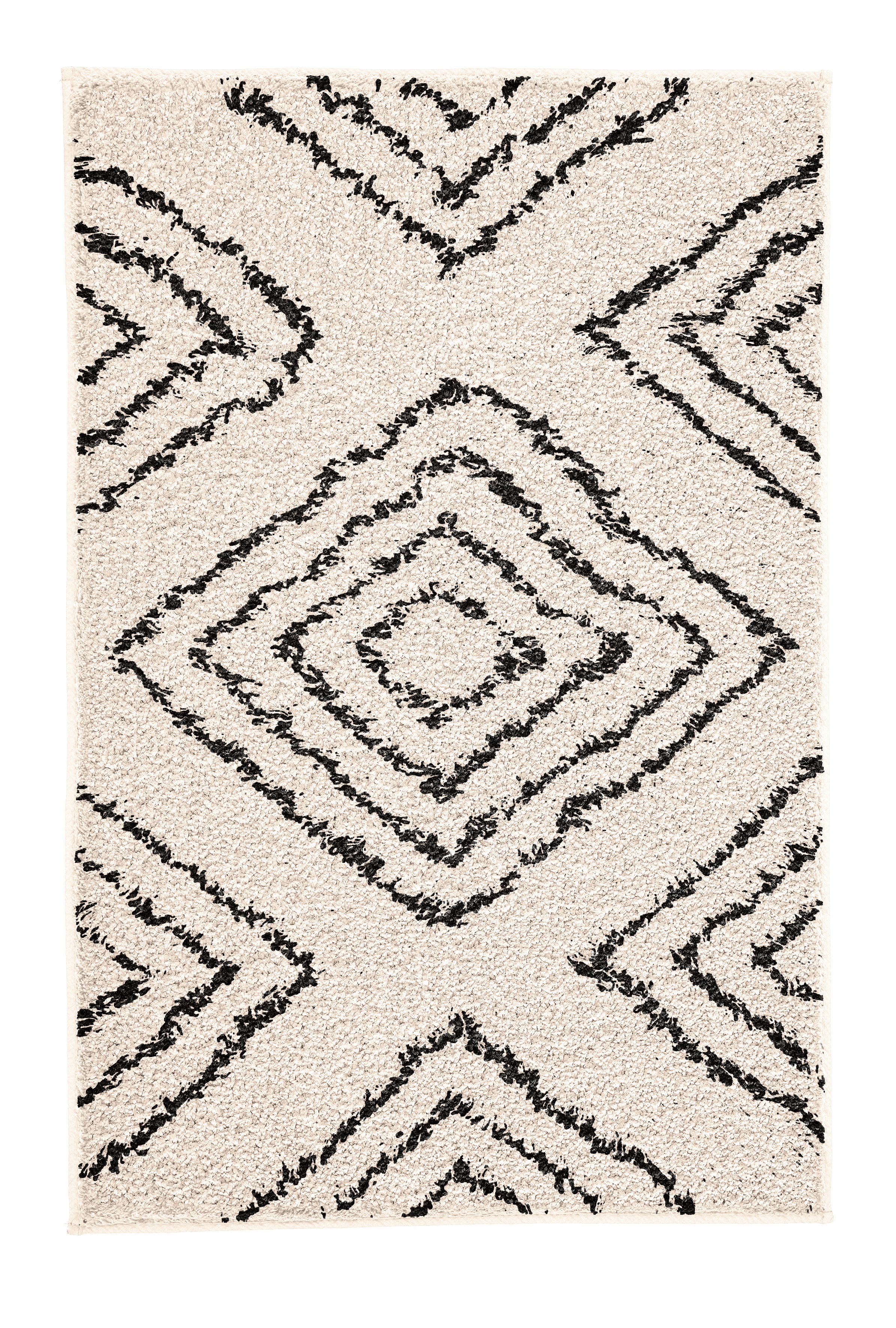 Badteppich Boho, Natur, 70x120 cm