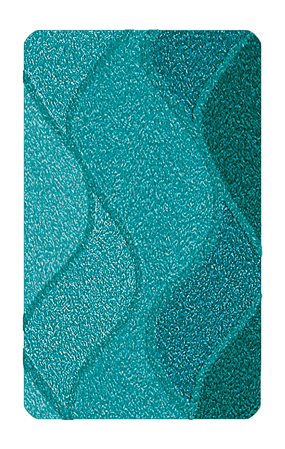 Badteppich, Fiona Petrol, 60x100  cm