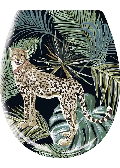 WC-Sitz, Safari Green,  37x 45 cm