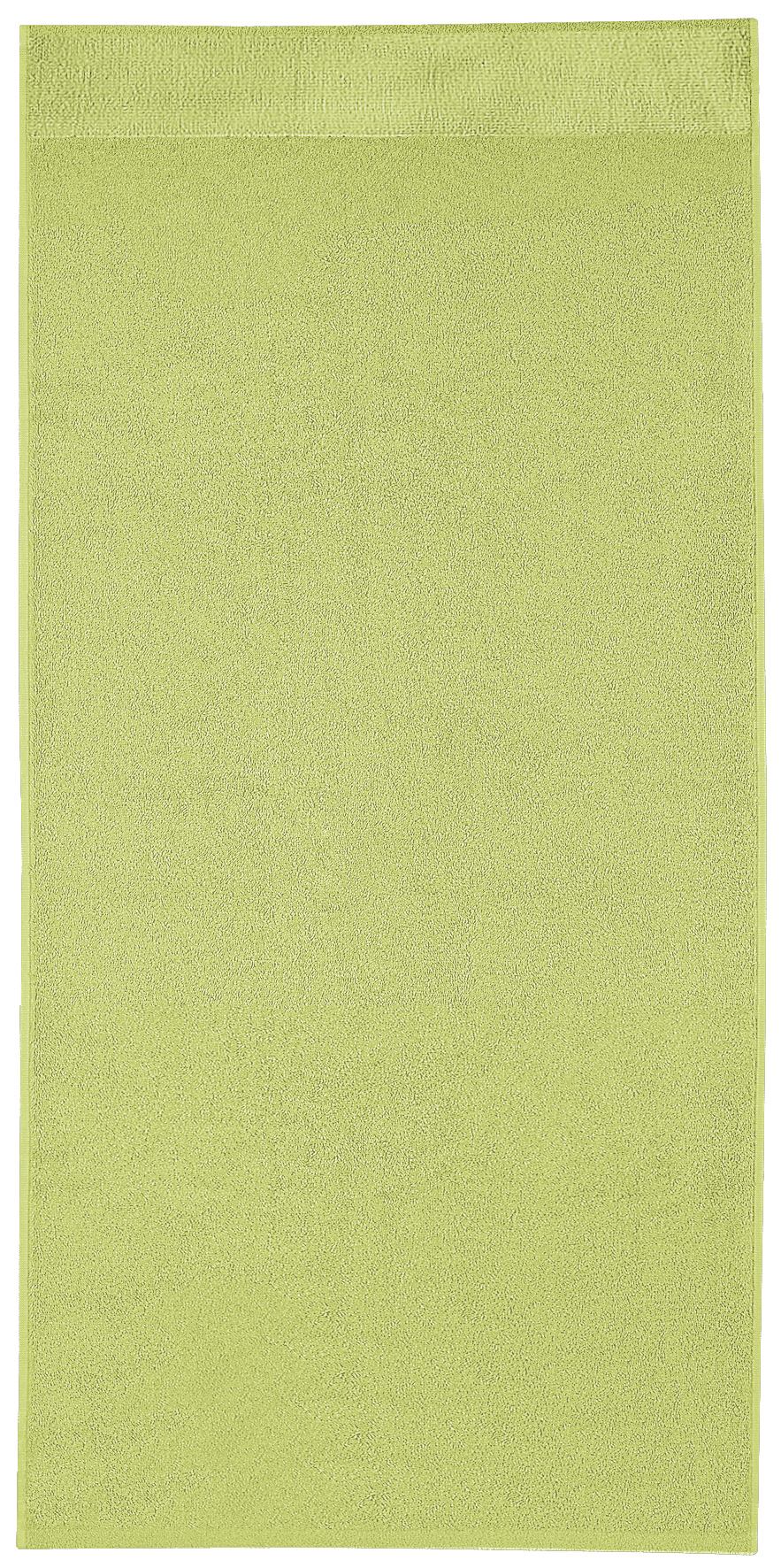 Weicher, hellgrüner Badteppich aus hochwertigem Material, ideal für ein frisches und modernes Badezimmer.