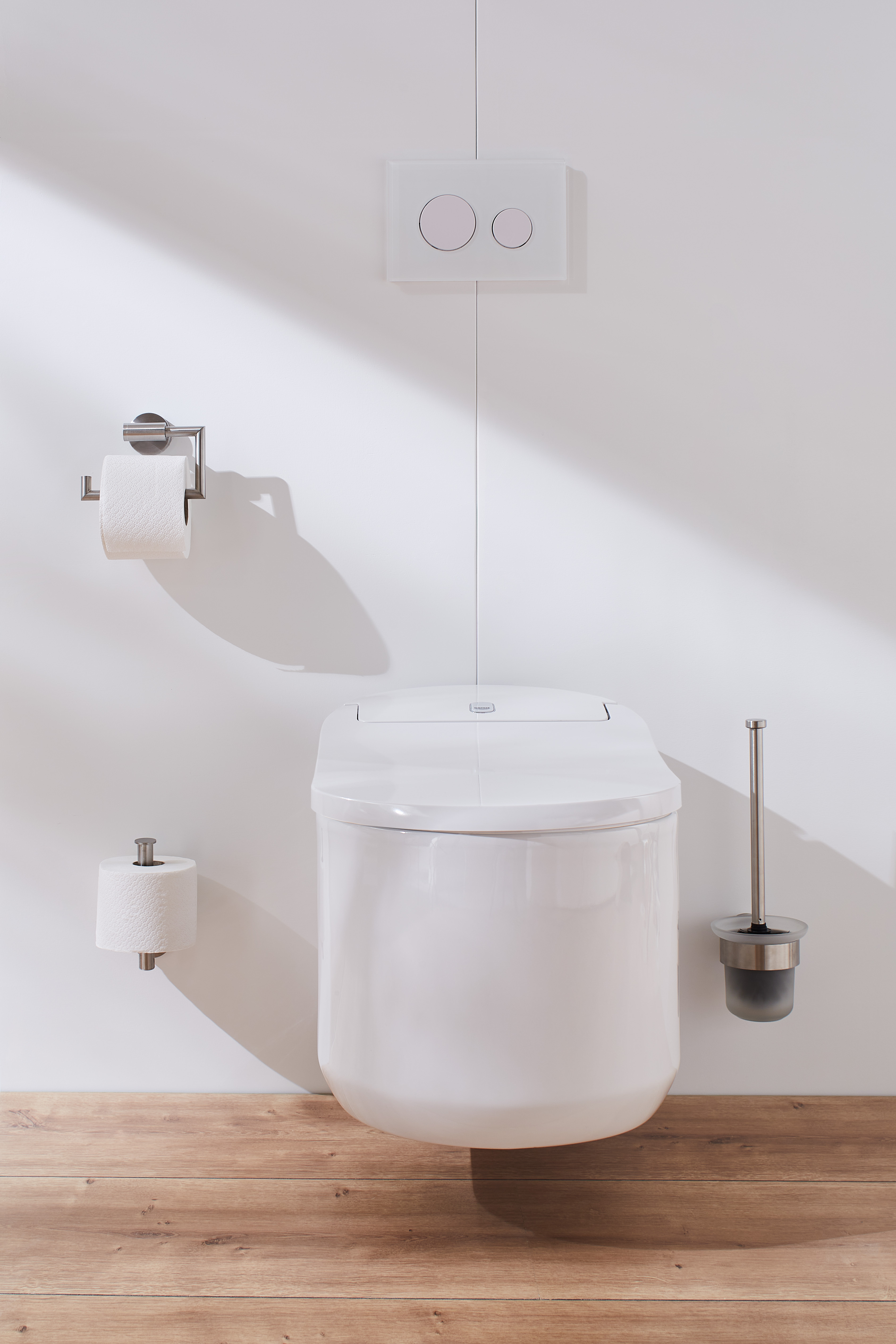 Wand-WC-Bürstenhalter, Allegra Milky, Wand-WC-Bürstenhalter