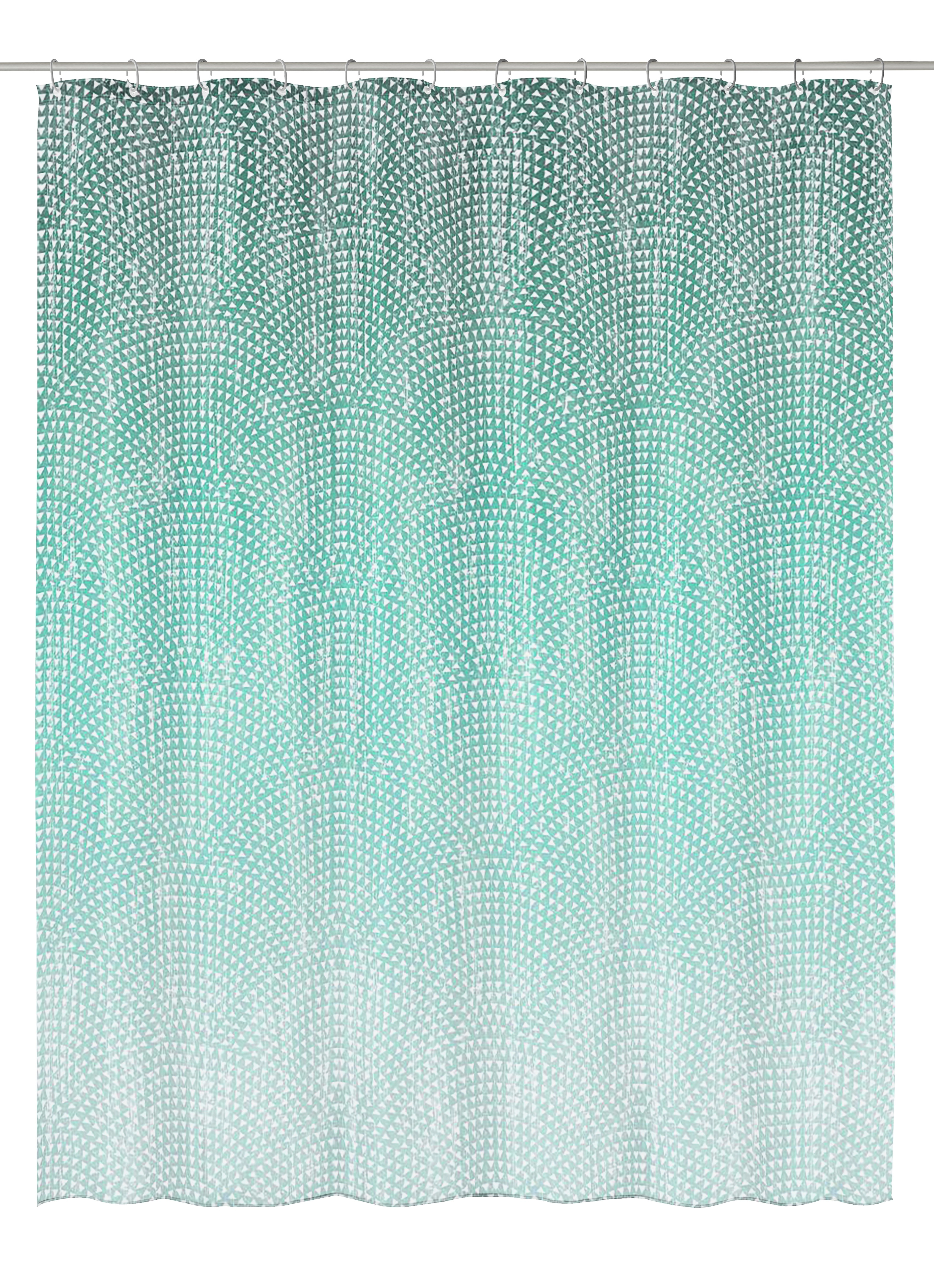 Duschvorhang Cascada, Smaragd, 180x200 cm