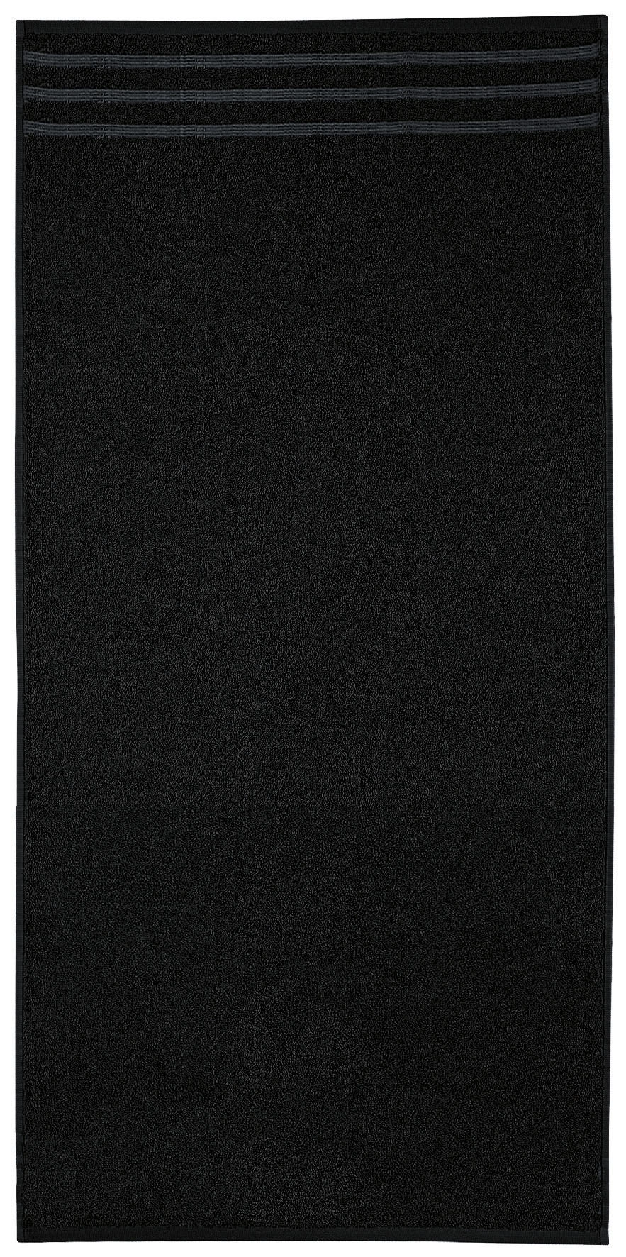 Handtuch, Royal Schwarz, 50x100 cm