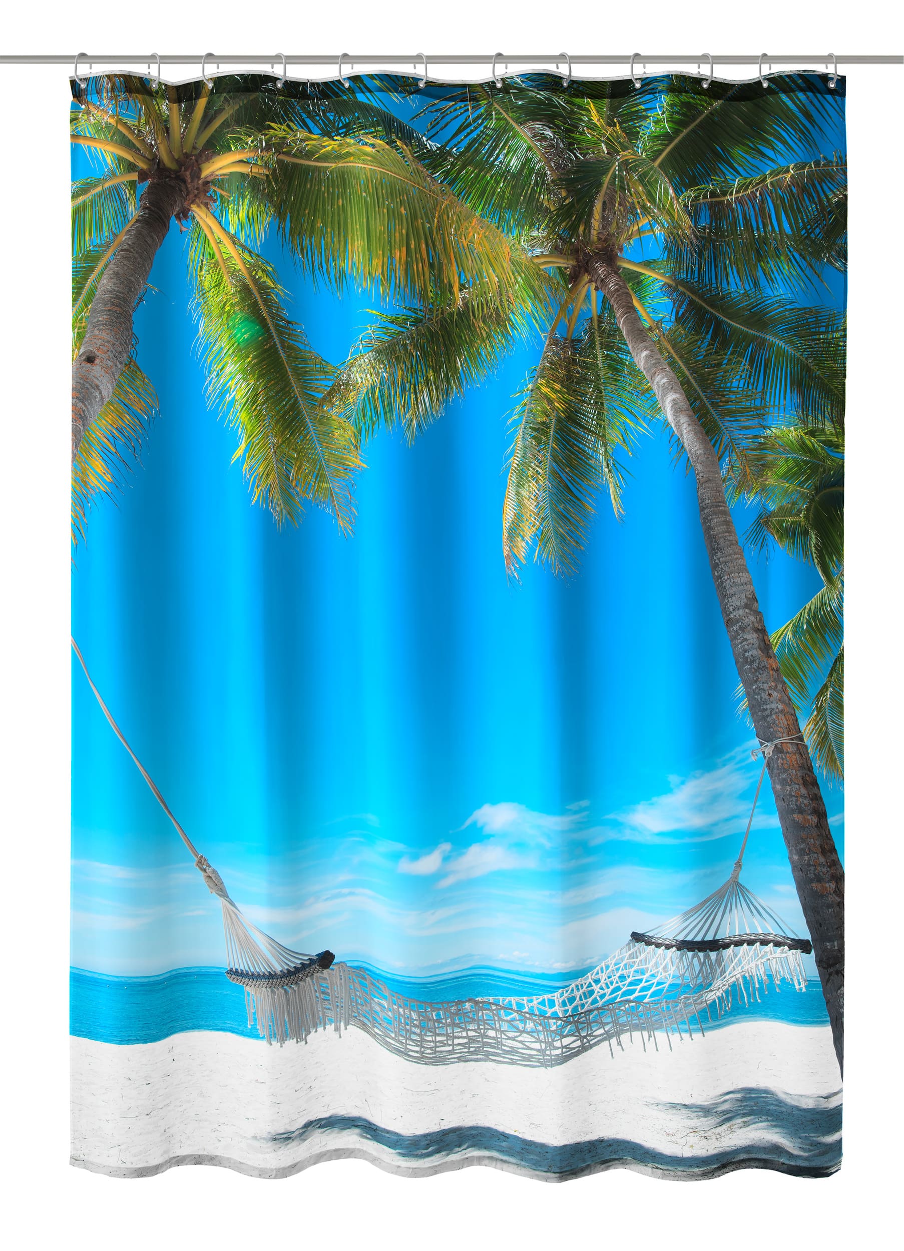 Duschvorhang Textil BAHAMAS Multicolor 180 x 200 cm Duschvorhang Textil BAHAMAS Multicolor 180 x 200 cm