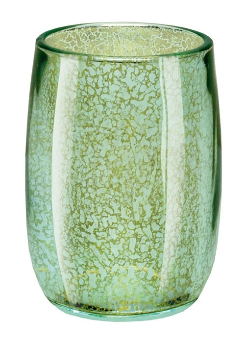 4004478289314 Grünes Trinkglas mit eleganter, marmorierter Oberfläche. Ideal für stilvolle Tischdekorationen und besondere Anlässe.