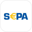 Vorkasse per Überweisung SEPA Logo