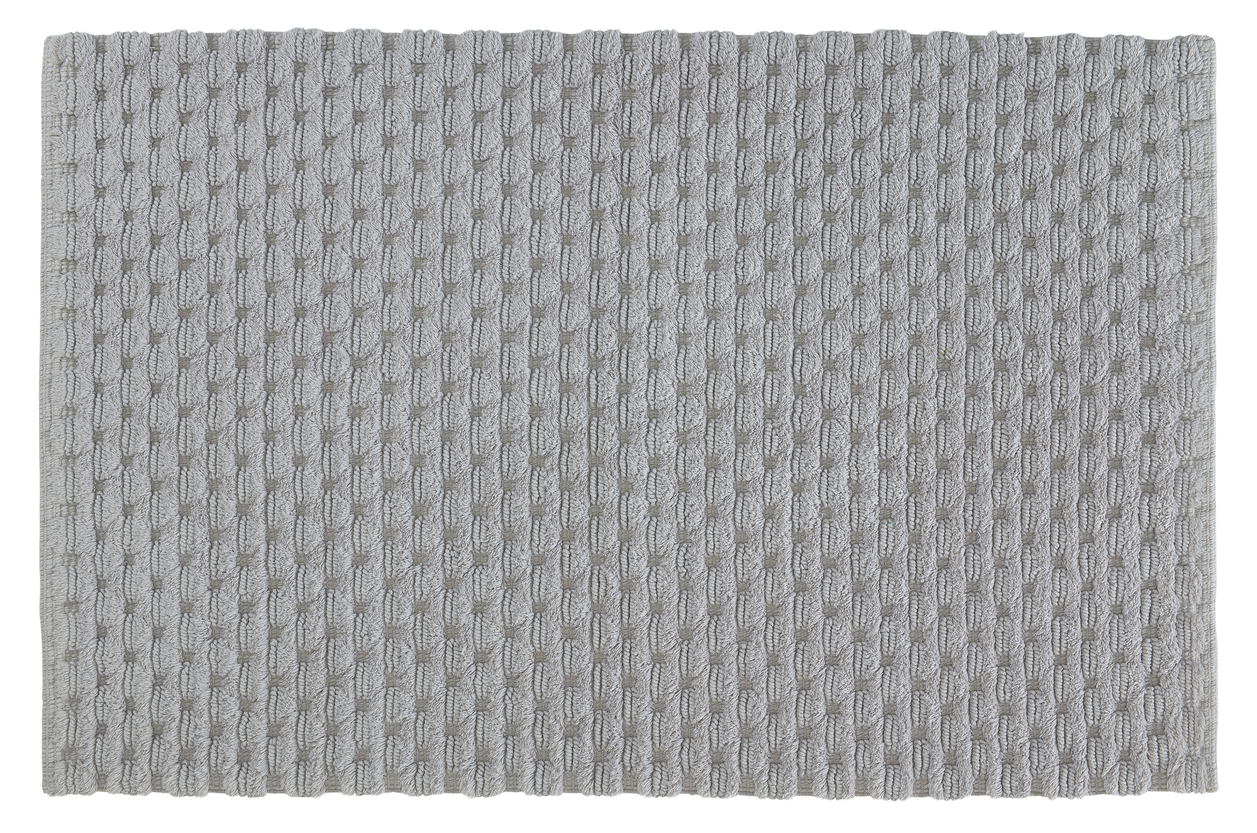 Badteppich, Santiago Silbergrau, 65x115 cm