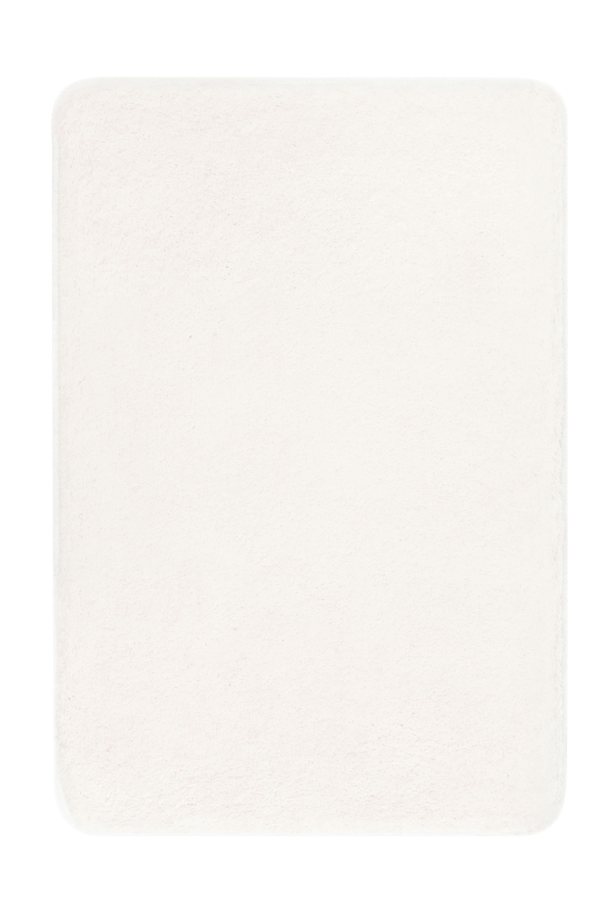 WC-Vorleger, Meadow Weiß, 50x 50 cm