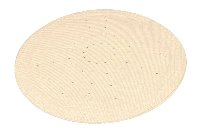 Duscheinlage, Arosa Sandbeige, 55 cm rund