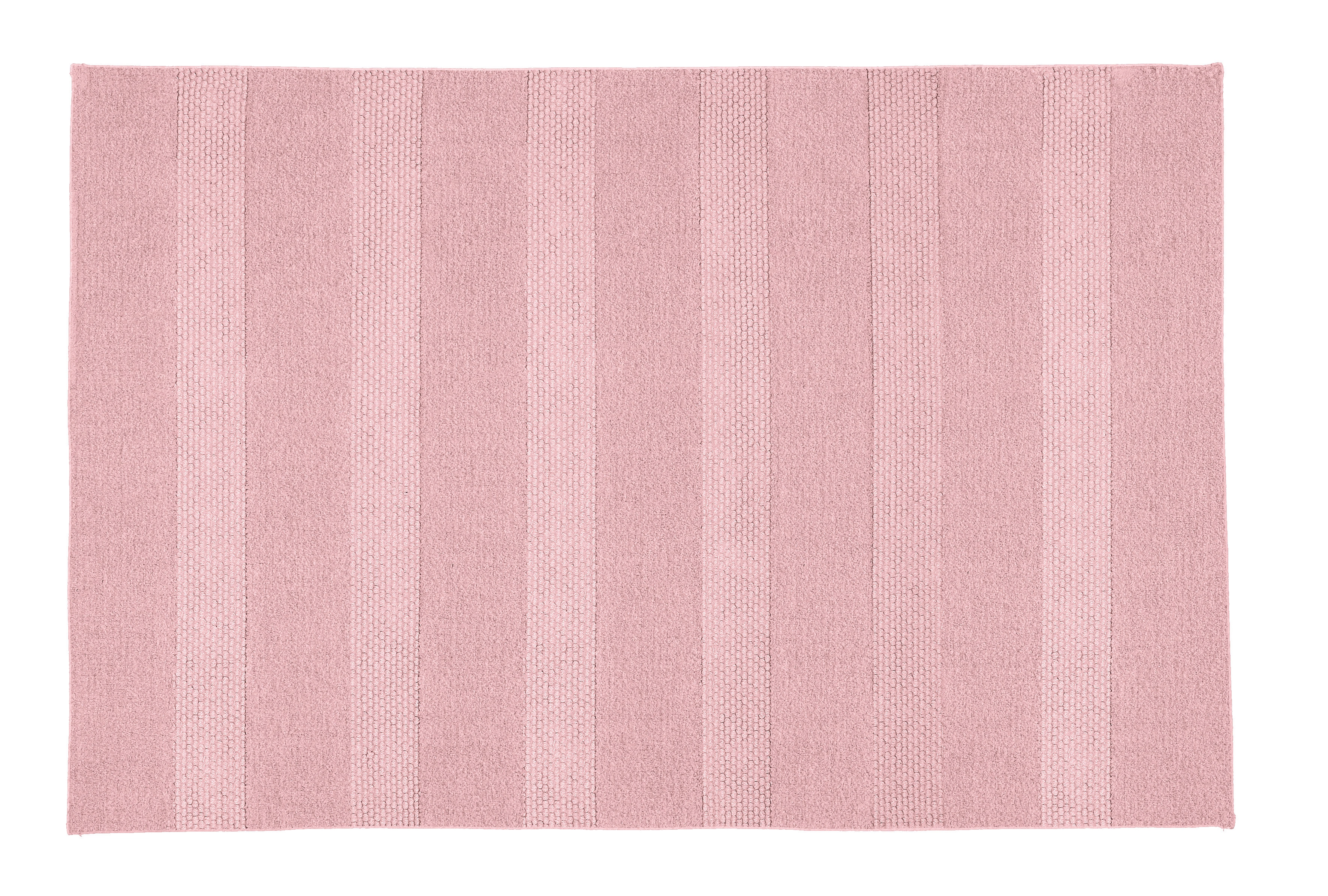 Rosa Badematte mit dezentem Streifenmuster, weich und rutschfest, ideal für ein stilvolles Badezimmer.