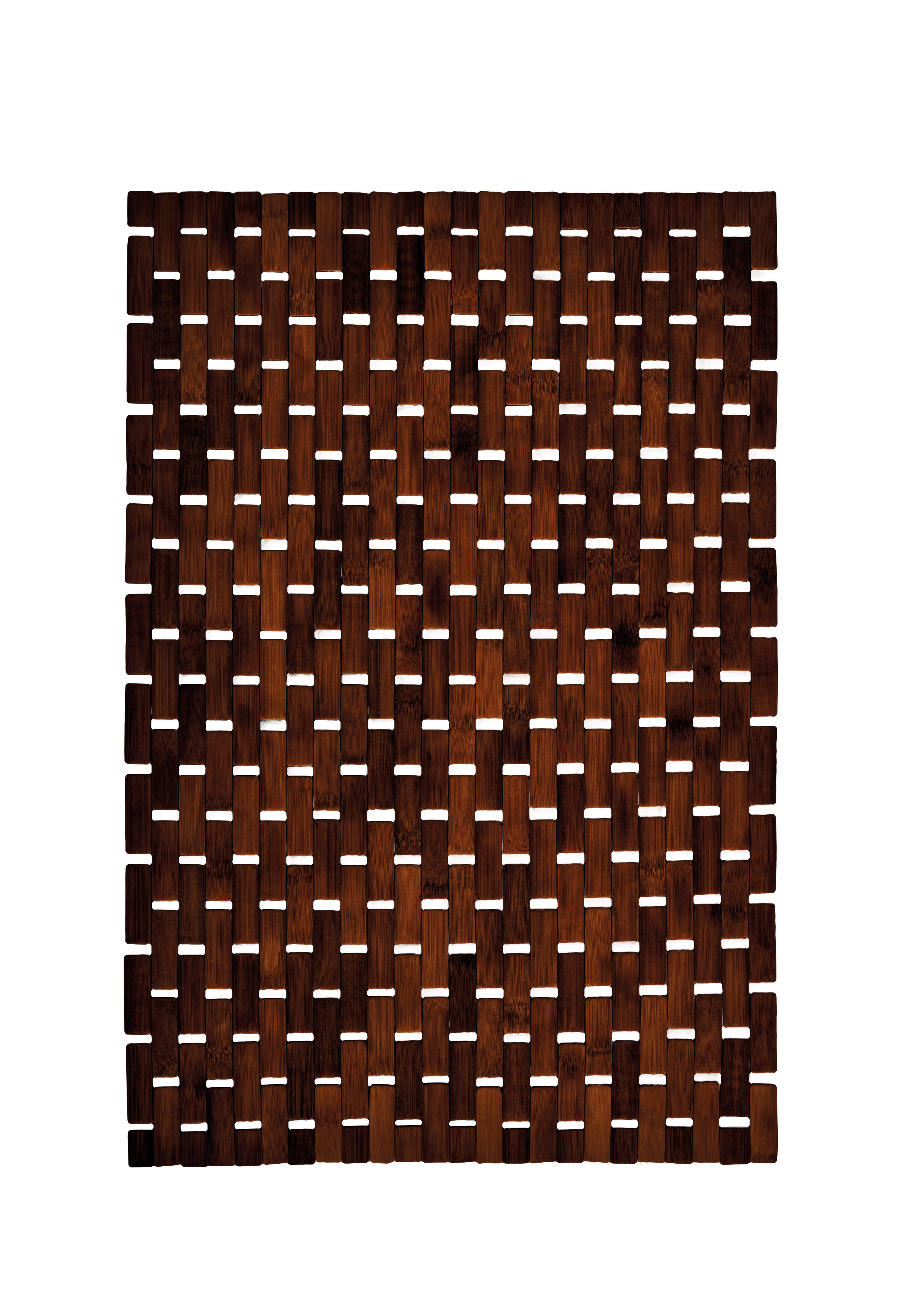 Holzmatte Palito, Nussbraun, 50x70 cm