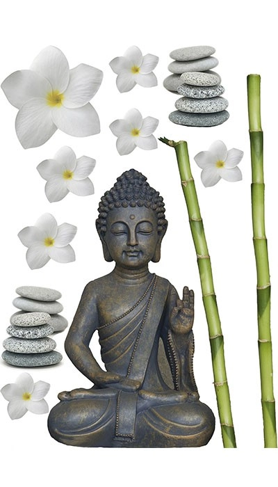 Static, Buddha Taupe, 23x 34 cm
