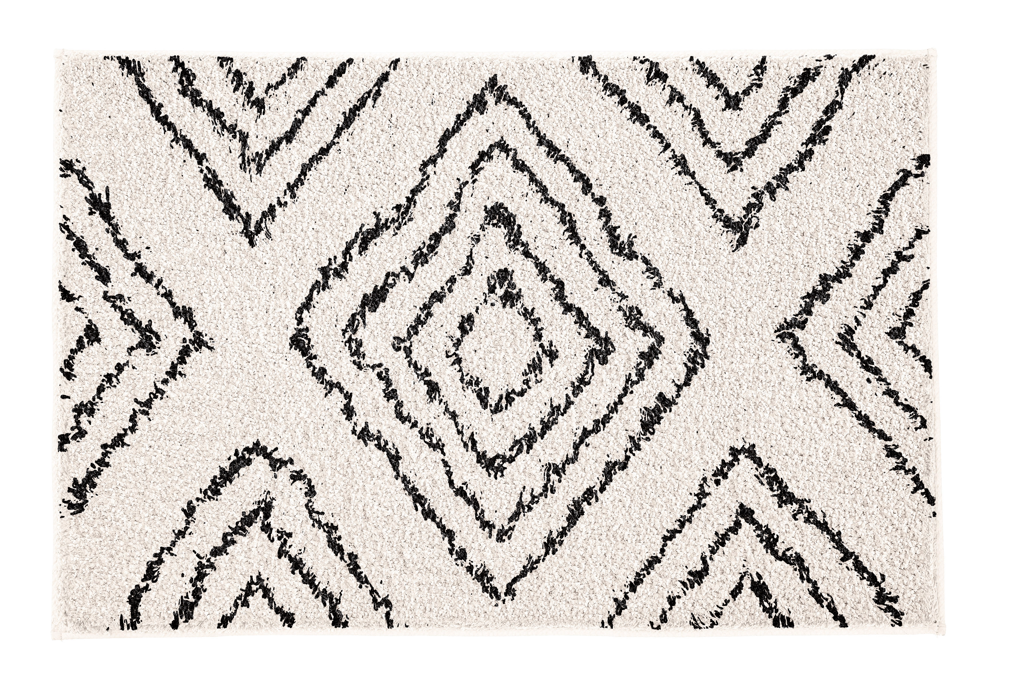 Badteppich Boho, Natur, 70x120 cm