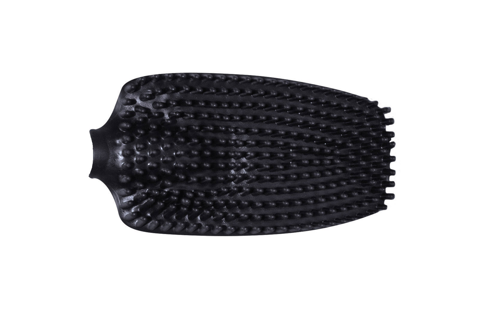 Ersatz-WC-Bürstenkopf für Modell STREAM in Schwarz Schwarze, rutschfeste Badematte mit Noppen für sicheren Halt und Massageeffekt in der Dusche oder Badewanne.