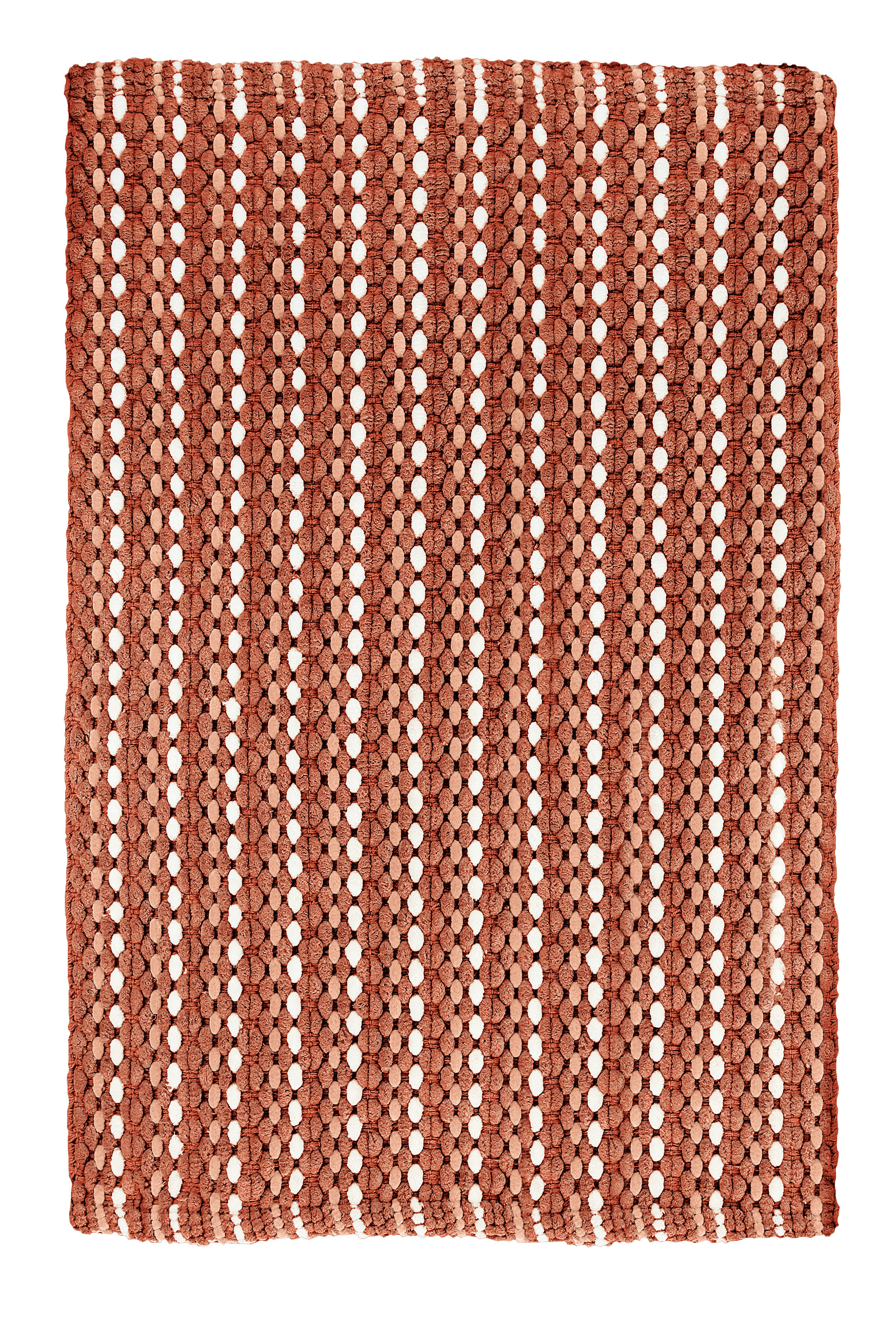Badteppich Loop, Terracotta, 70x120 cm