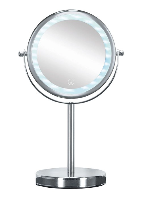 Kosmetikspiegel, Bright Mirror Silber, Spiegel
