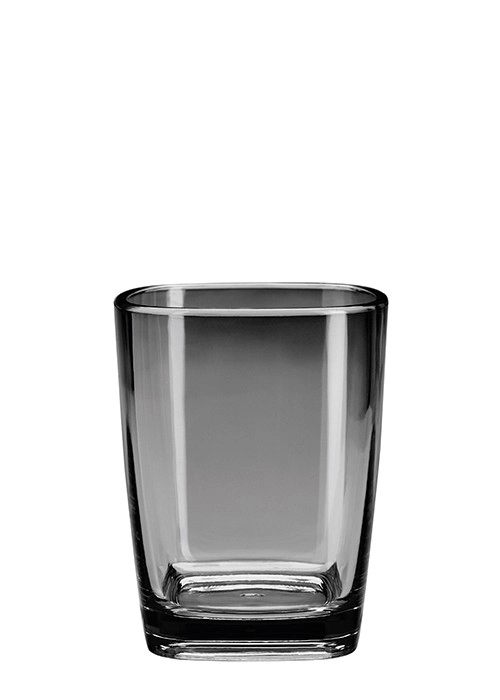 4004478302112 Klares, quadratisches Trinkglas aus robustem Glas, ideal für den täglichen Gebrauch und stilvolle Tischdekoration.