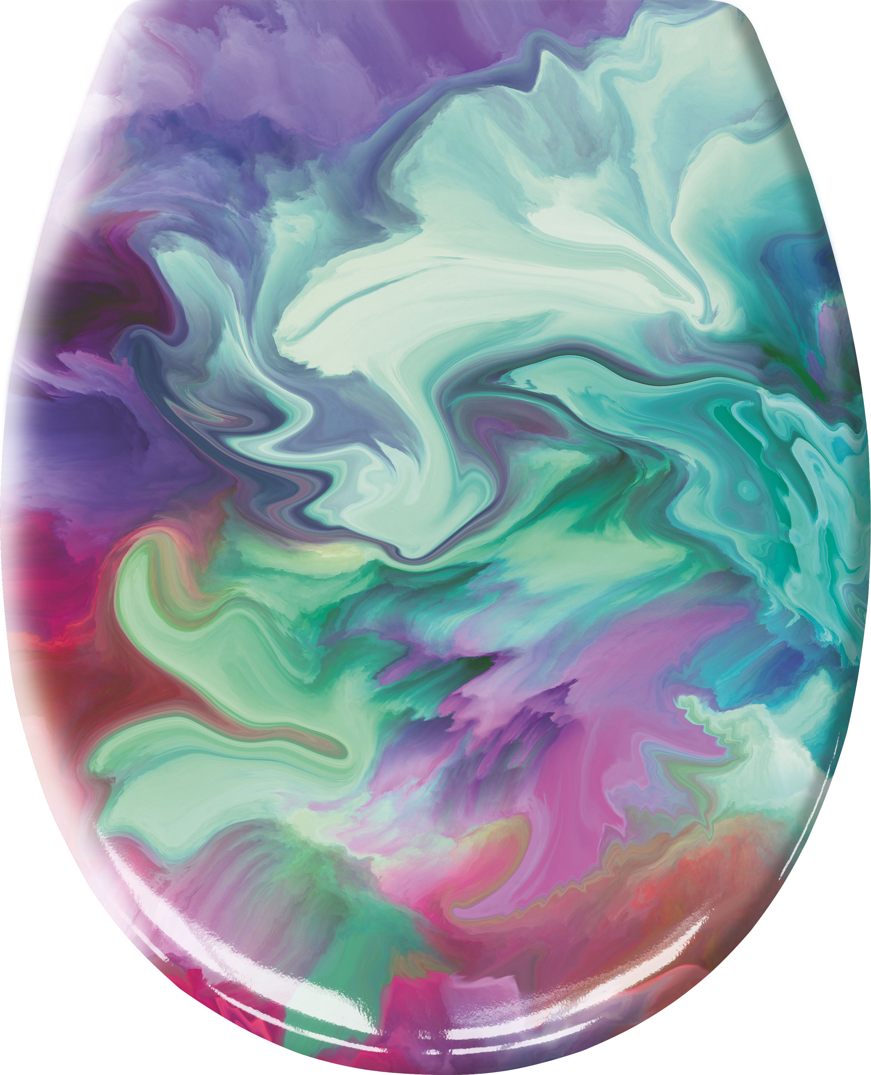 WC-Sitz, Fusion Multicolor, 37x 45 cm