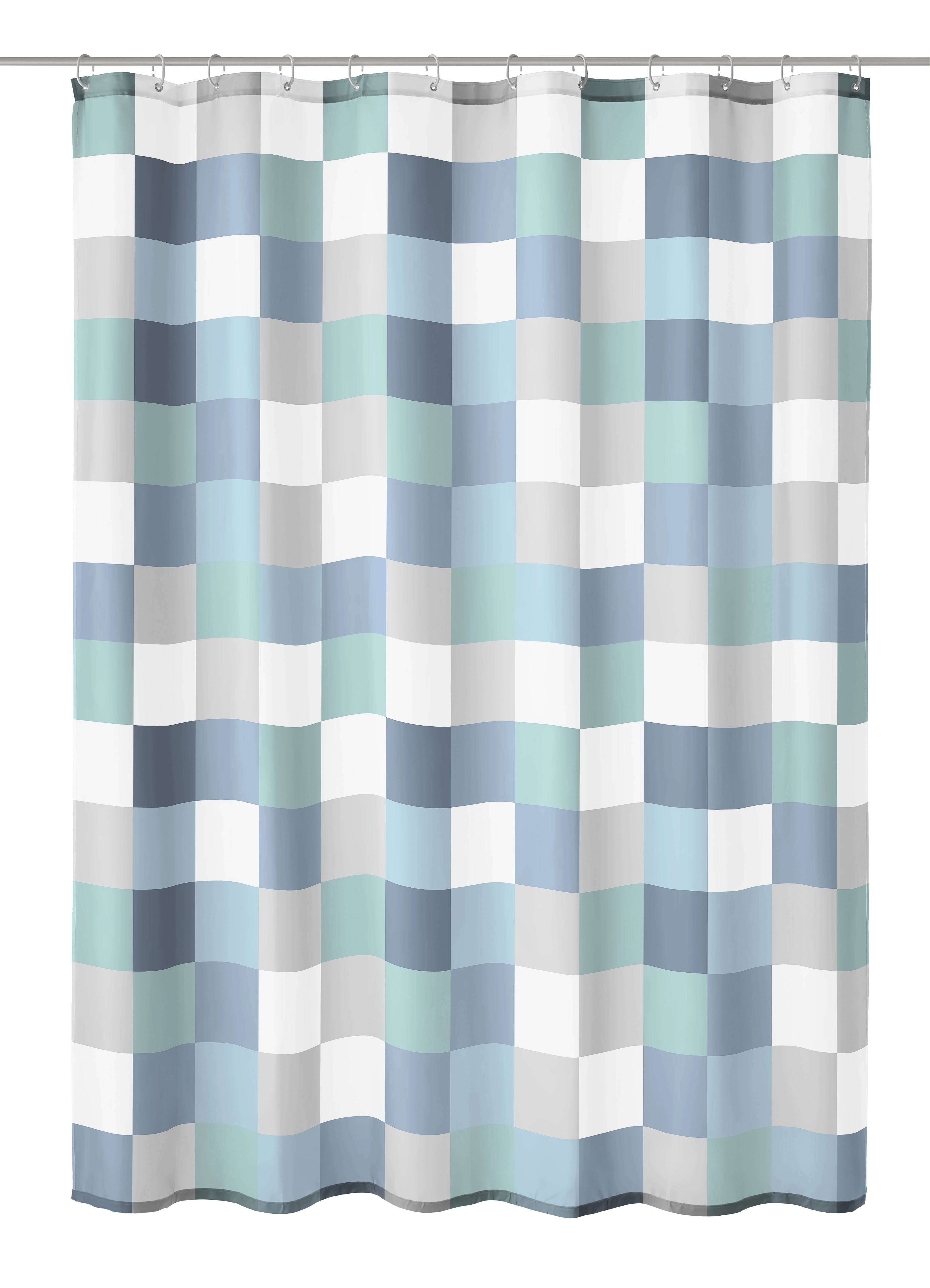 Duschvorhang Check, Mare, 180x200 cm