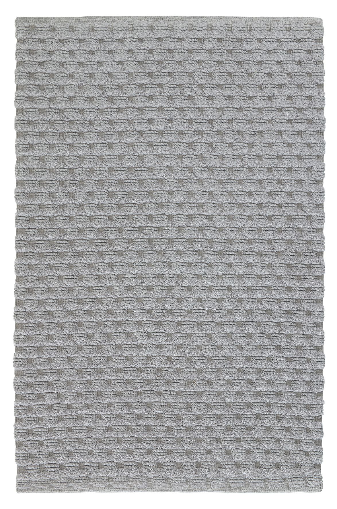 Badteppich, Santiago Silbergrau, 65x115 cm
